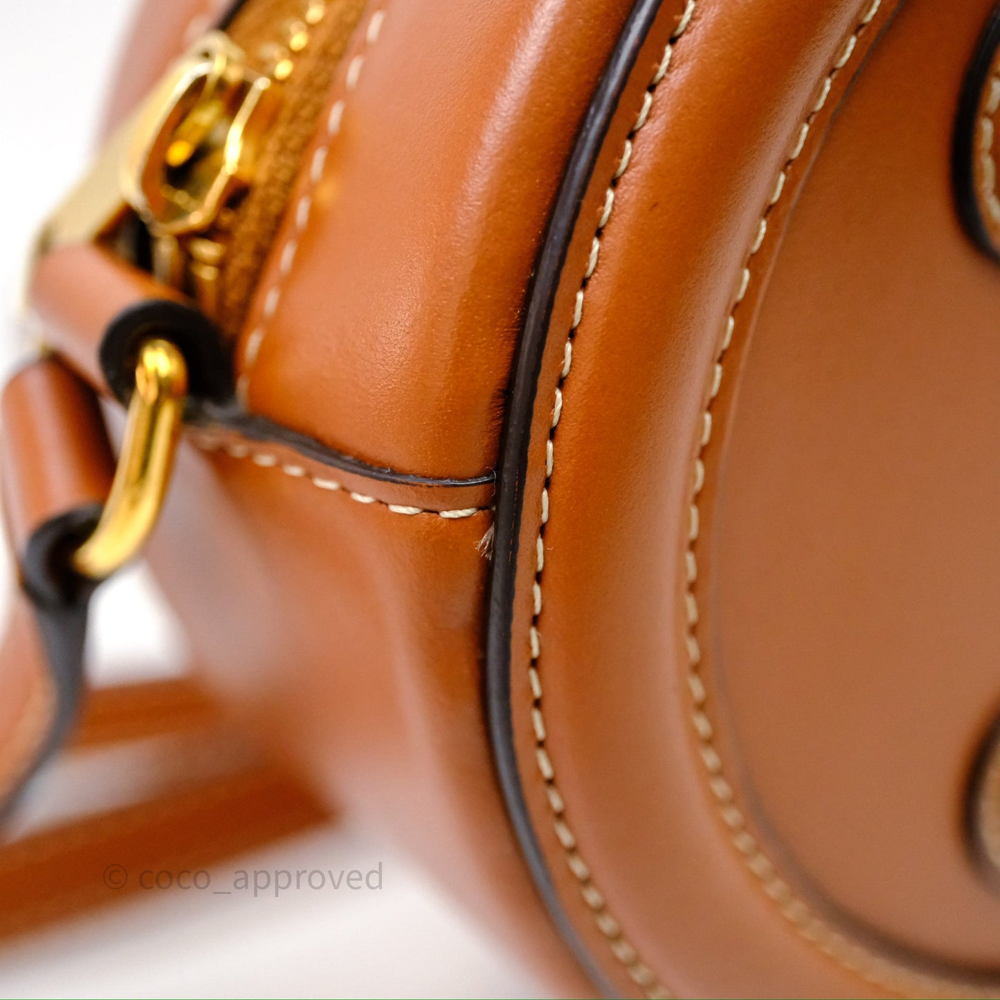 Celine Oval Bag Cuir Triophe Tan Calfskin