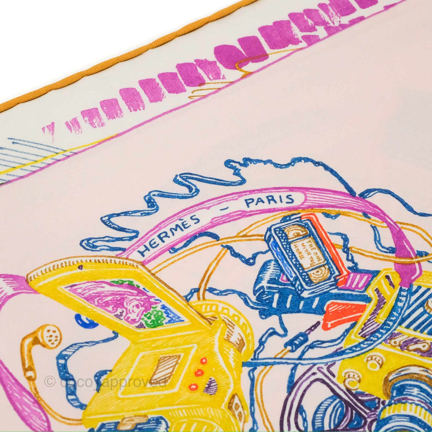 Hermès Chevaloscope Silk Scarf 90