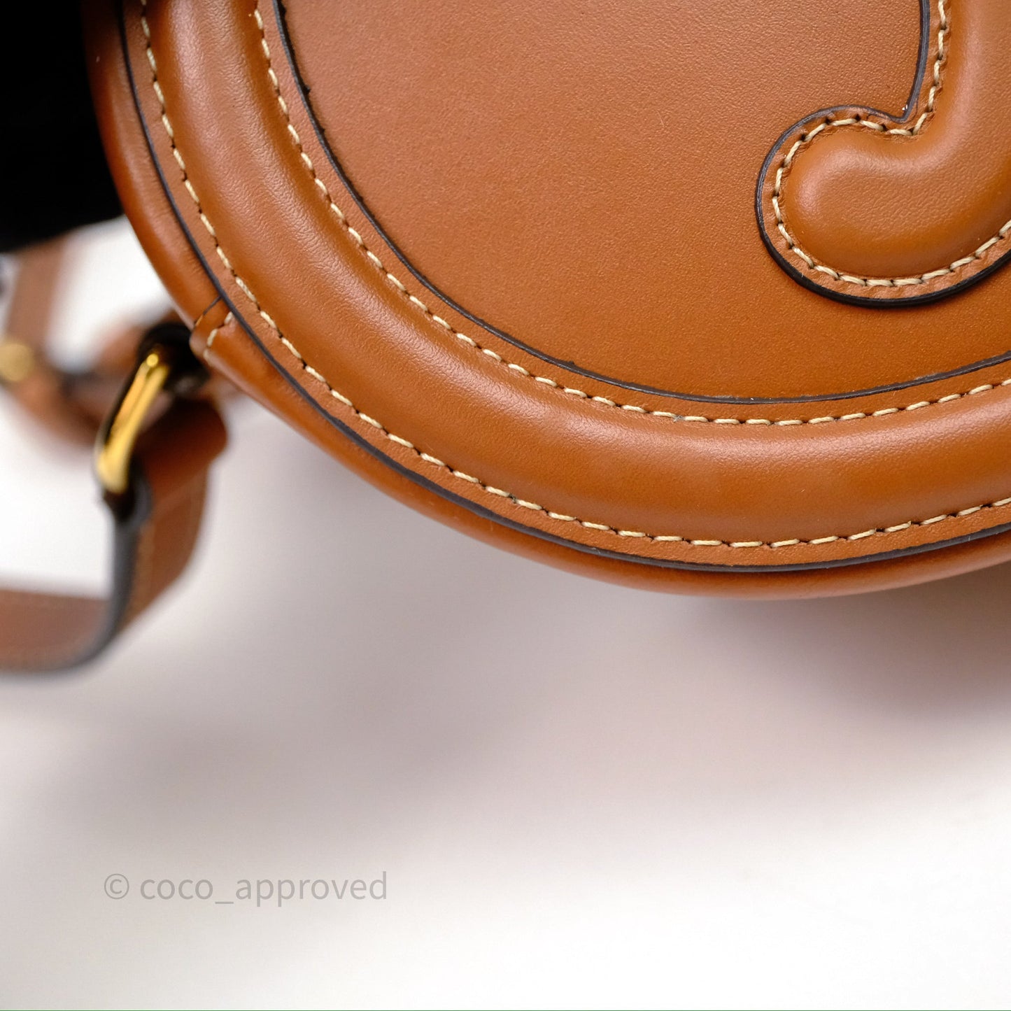 Celine Oval Bag Cuir Triophe Tan Calfskin