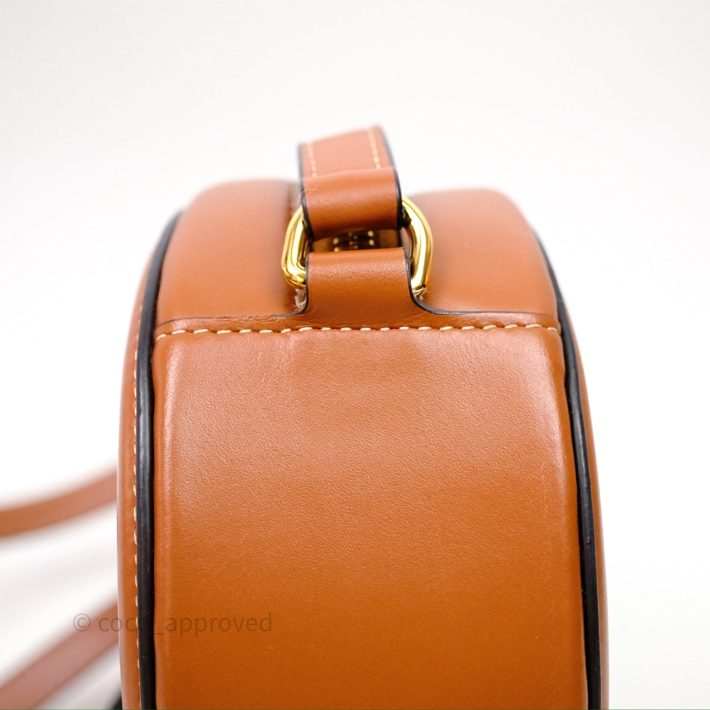 Celine Oval Bag Cuir Triophe Tan Calfskin