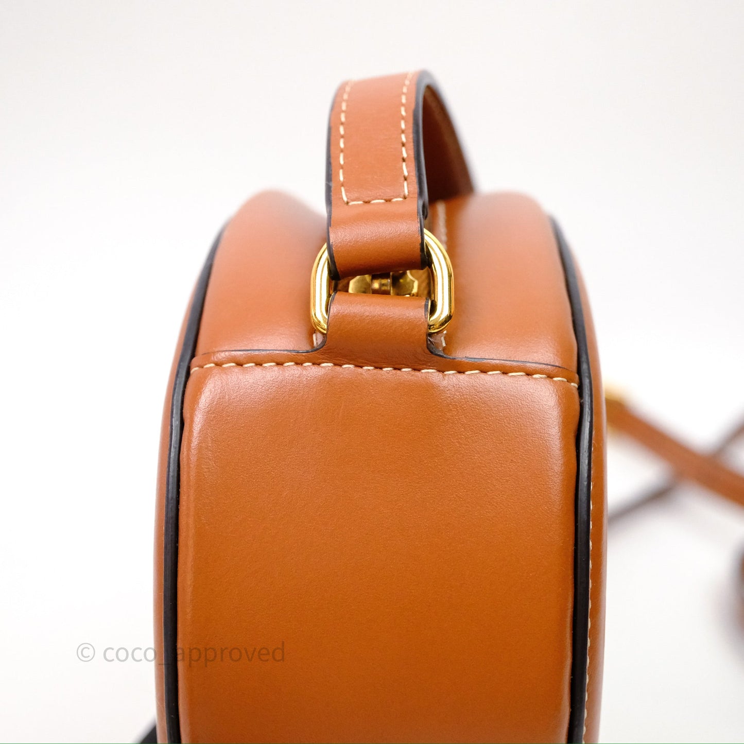 Celine Oval Bag Cuir Triophe Tan Calfskin