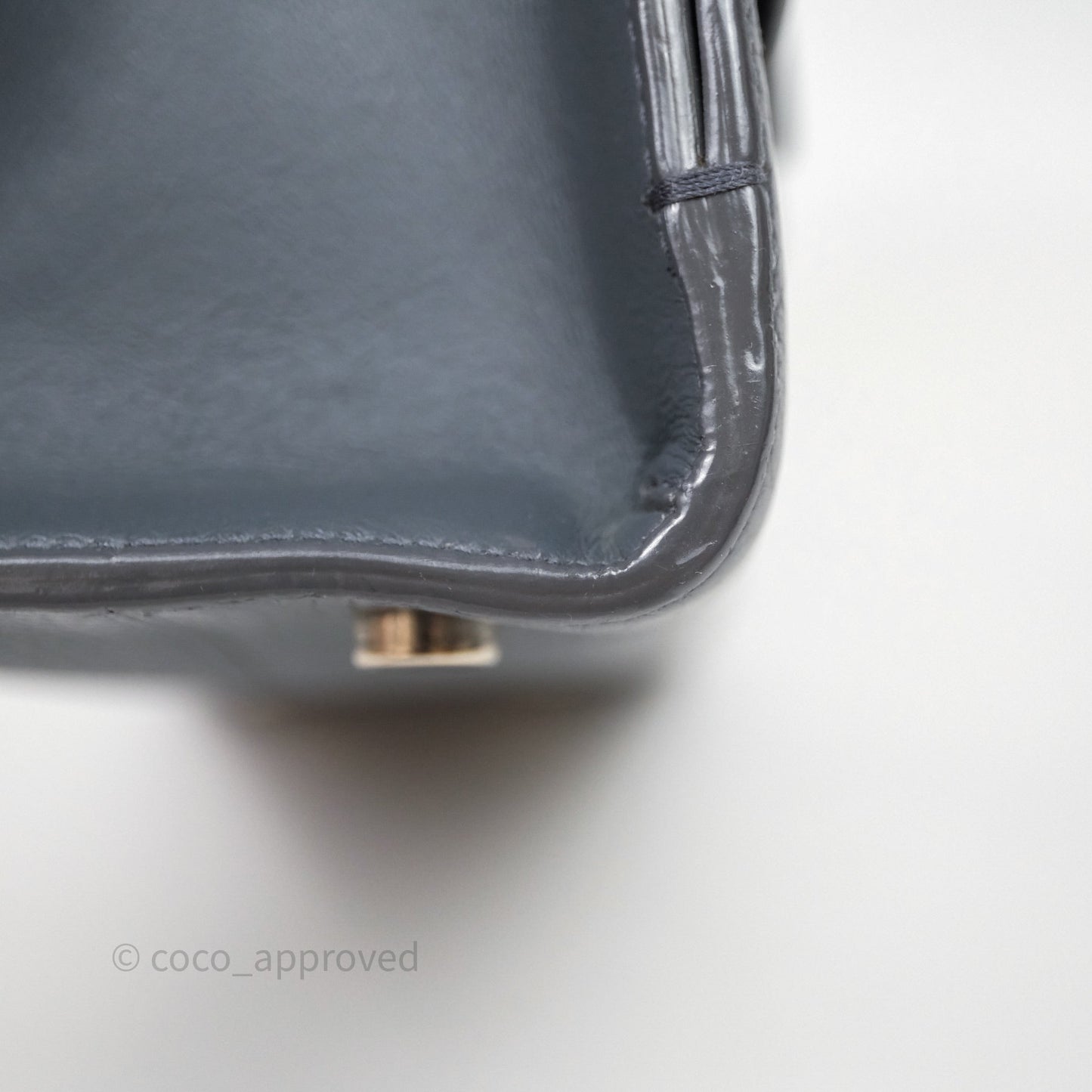 Christian Dior Mini Diorever Bag Grained Calfskin Grey