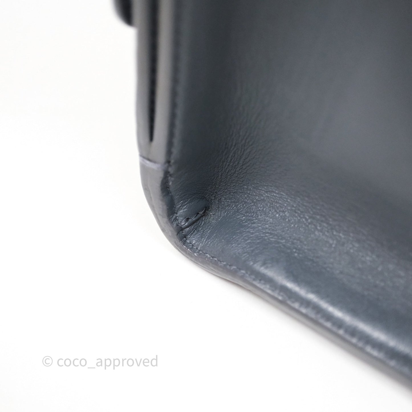 Christian Dior Mini Diorever Bag Grained Calfskin Grey