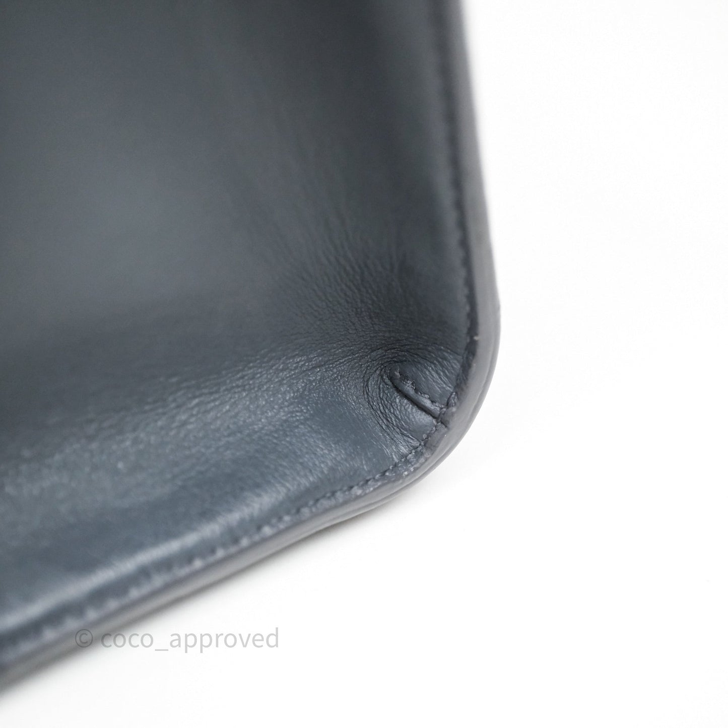 Christian Dior Mini Diorever Bag Grained Calfskin Grey