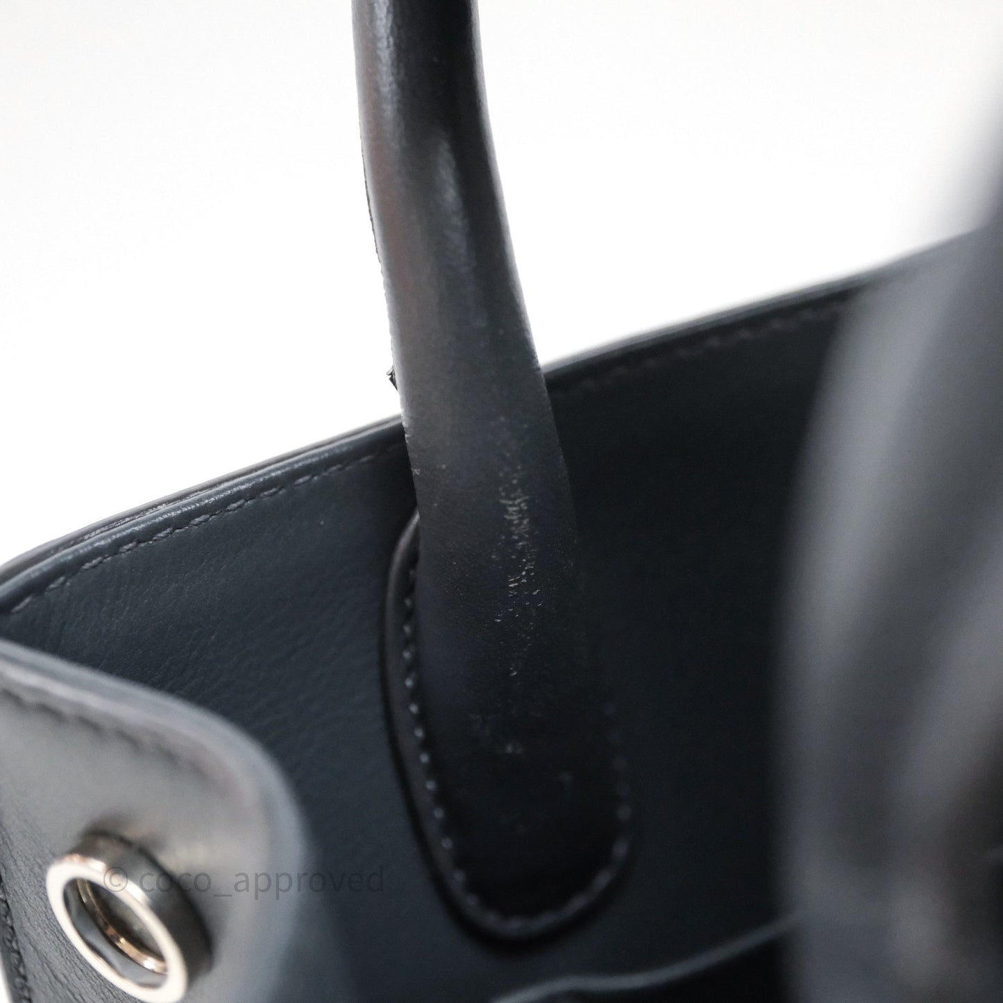 Christian Dior Mini Diorever Bag Grained Calfskin Grey