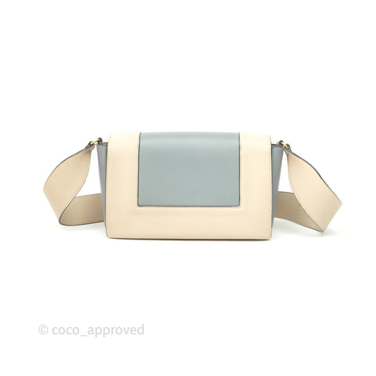 Celine Frame Bag Blue & Optic White