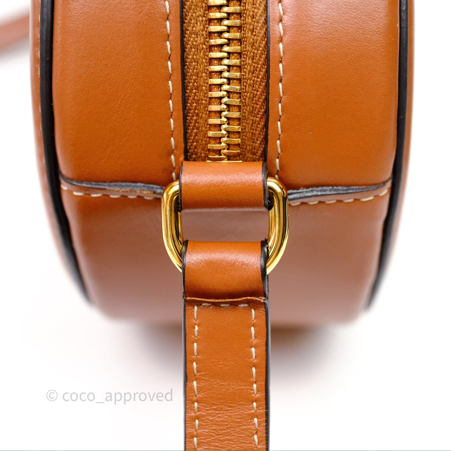 Celine Oval Bag Cuir Triophe Tan Calfskin