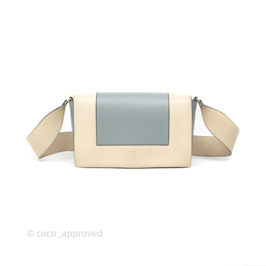Celine Frame Bag Blue & Optic White