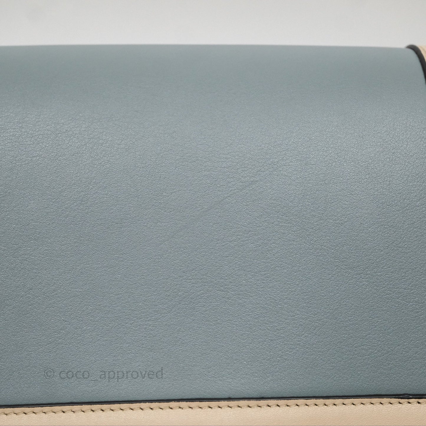 Celine Frame Bag Blue & Optic White