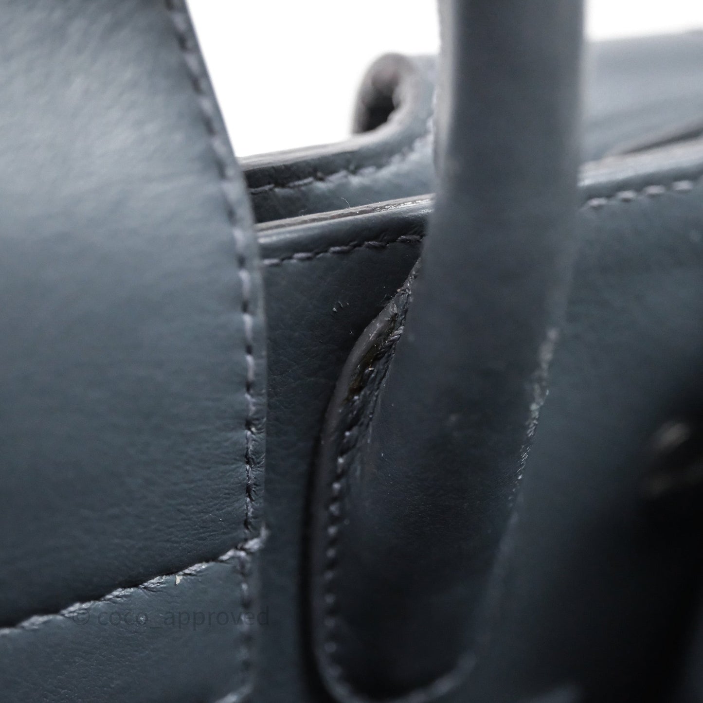 Christian Dior Mini Diorever Bag Grained Calfskin Grey