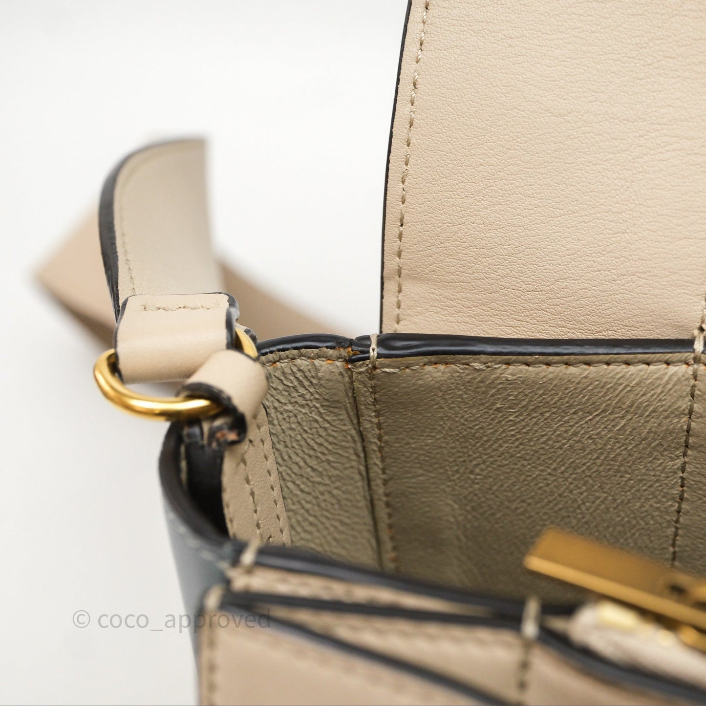 Celine Frame Bag Blue & Optic White