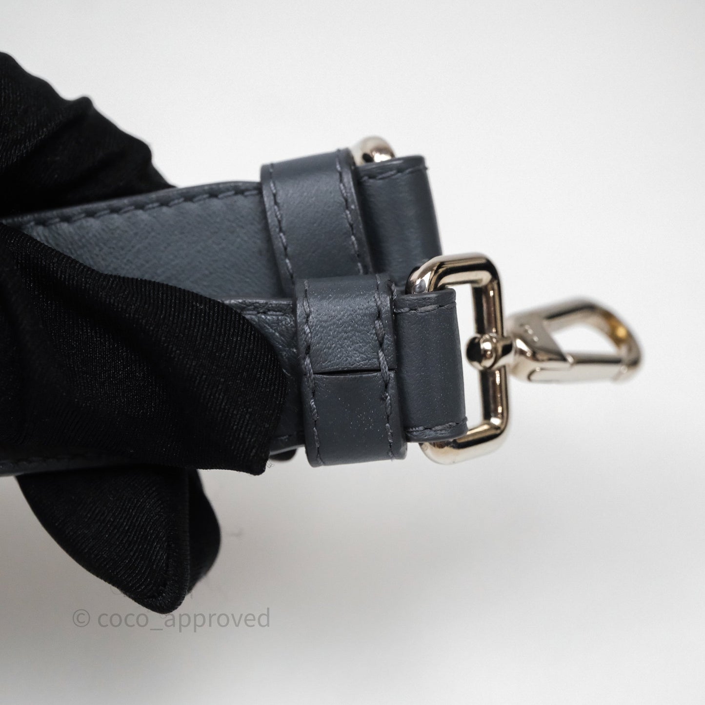 Christian Dior Mini Diorever Bag Grained Calfskin Grey
