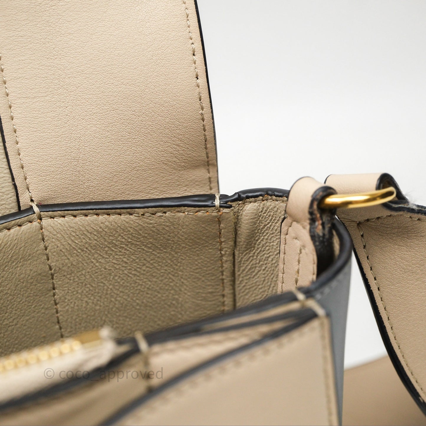 Celine Frame Bag Blue & Optic White