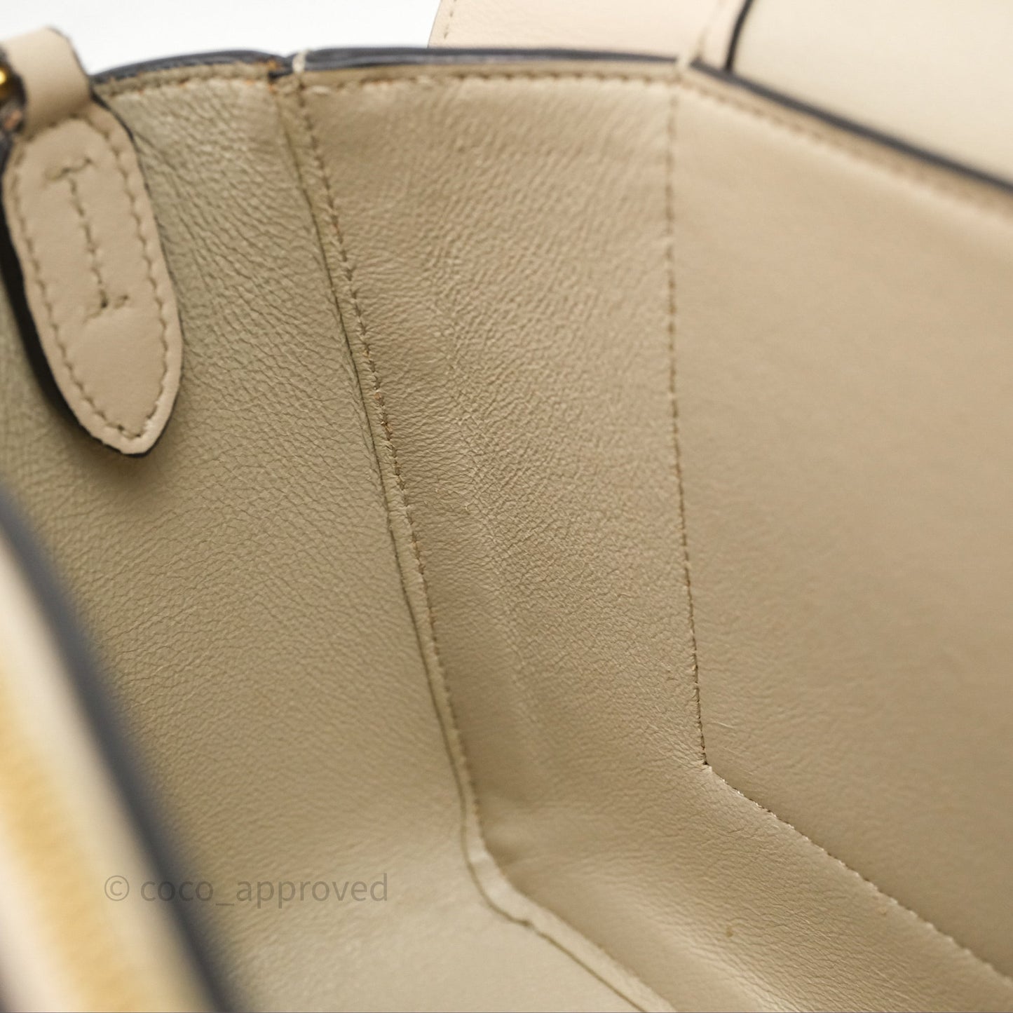 Celine Frame Bag Blue & Optic White