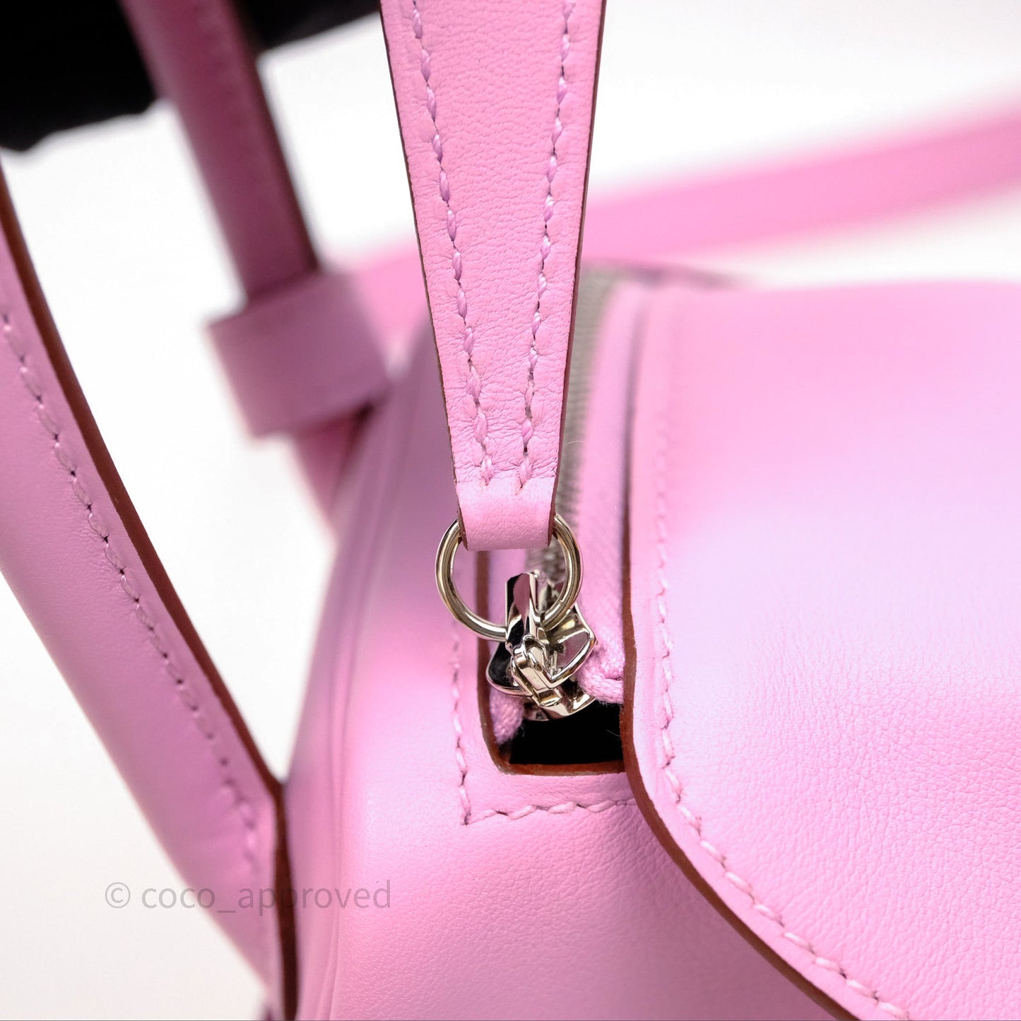 Hermès Mini Lindy 20 Swift Mauve Sylvestre X9 Palladium Hardware