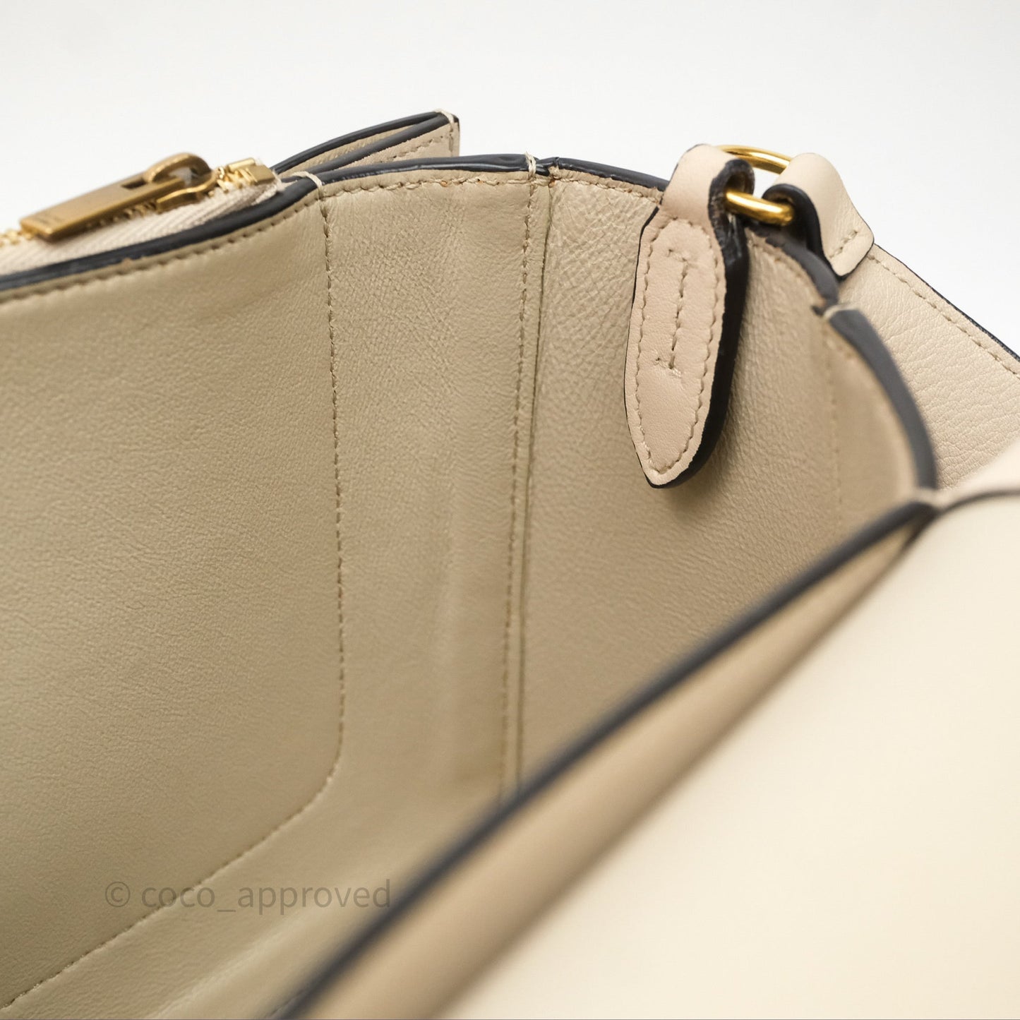 Celine Frame Bag Blue & Optic White