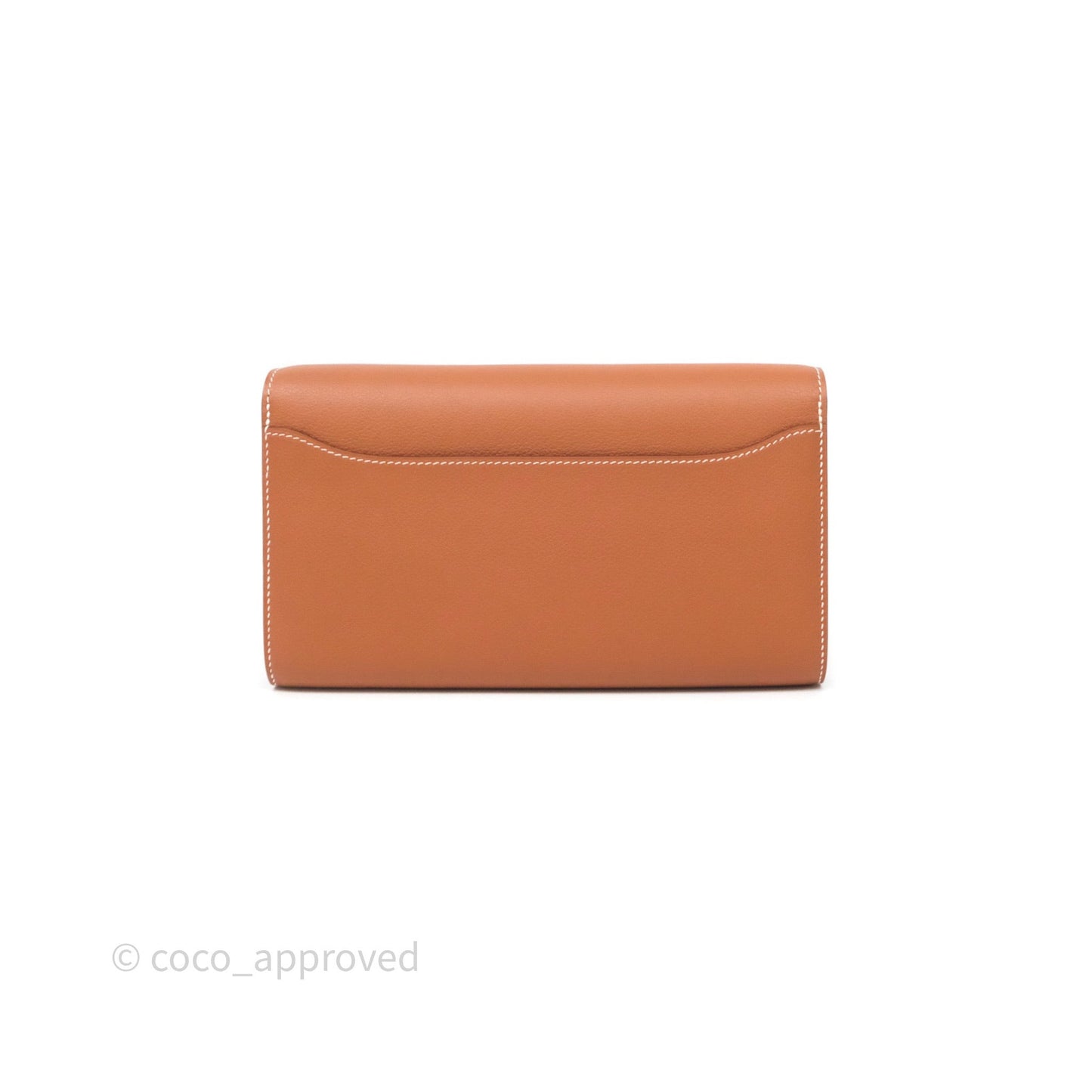 Hermès Constance Long To Go Wallet Gold 37 Evercolor Gold Hardware