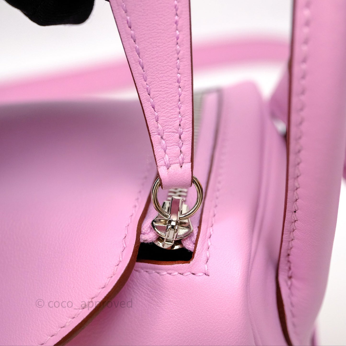 Hermès Mini Lindy 20 Swift Mauve Sylvestre X9 Palladium Hardware