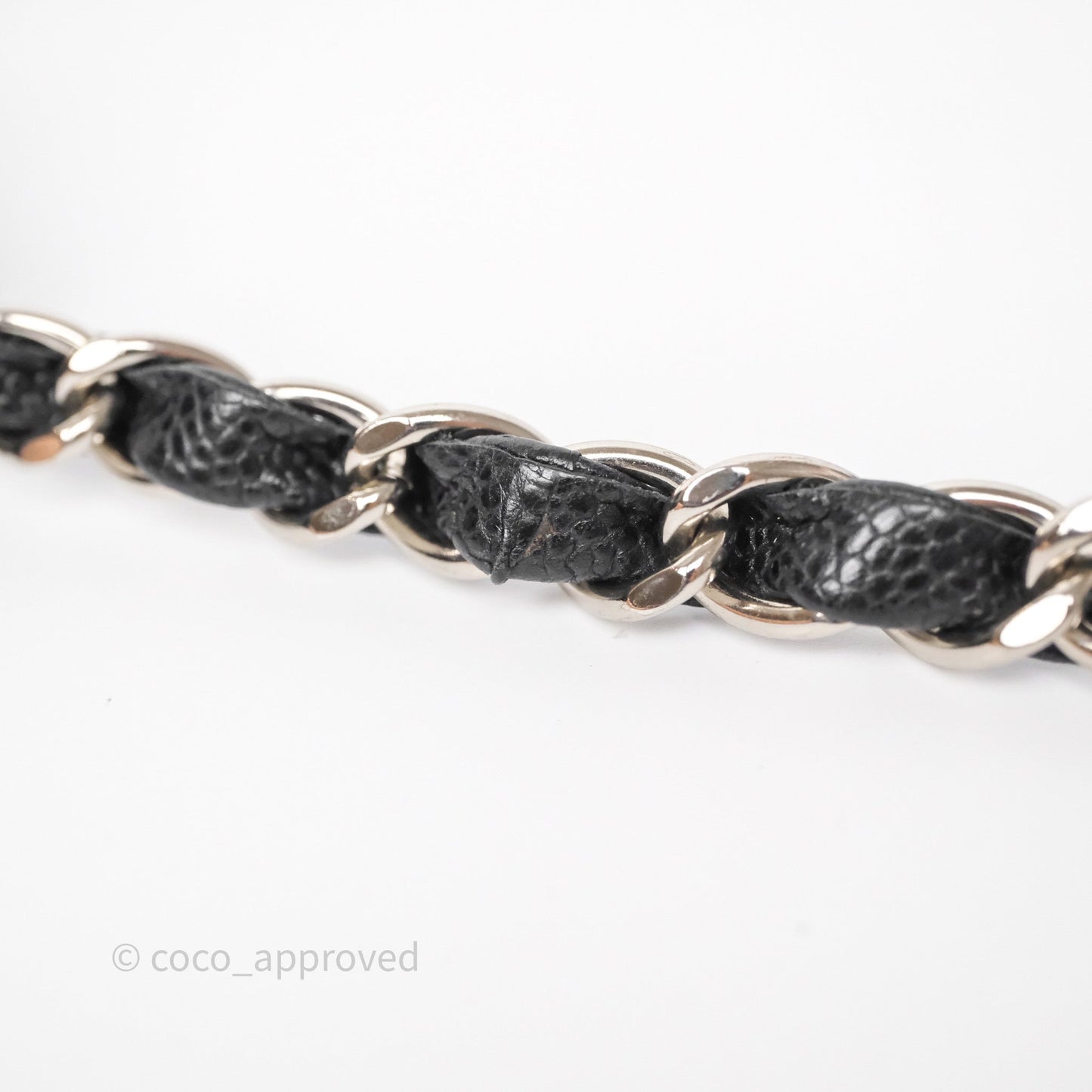 Chanel Jumbo Single Flap Black Caviar Silver Hardware