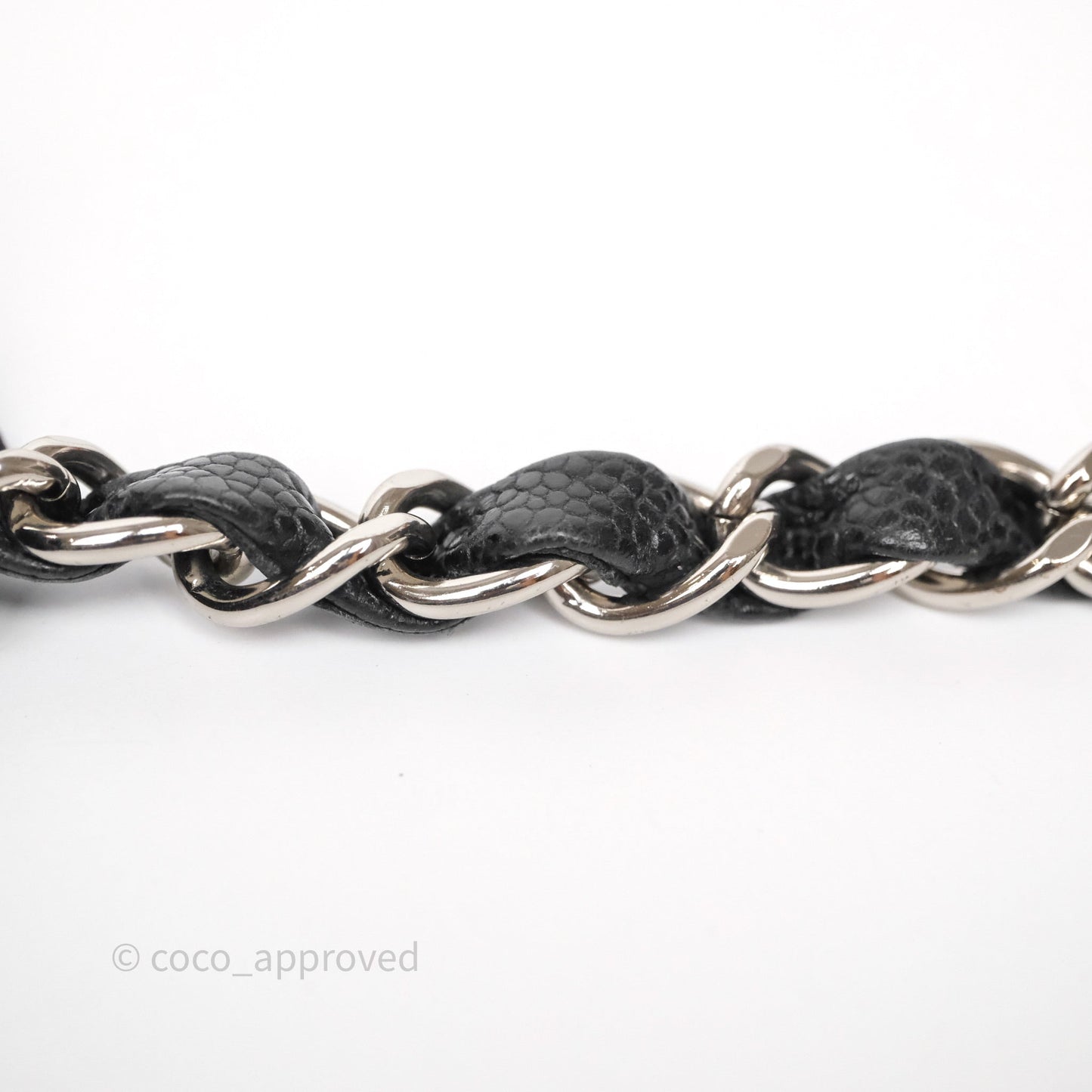 Chanel Jumbo Single Flap Black Caviar Silver Hardware