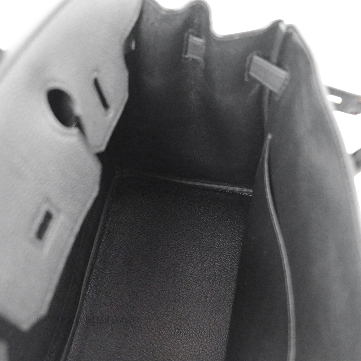 Hermès Birkin 30 Retourne Black Togo Gold Hardware