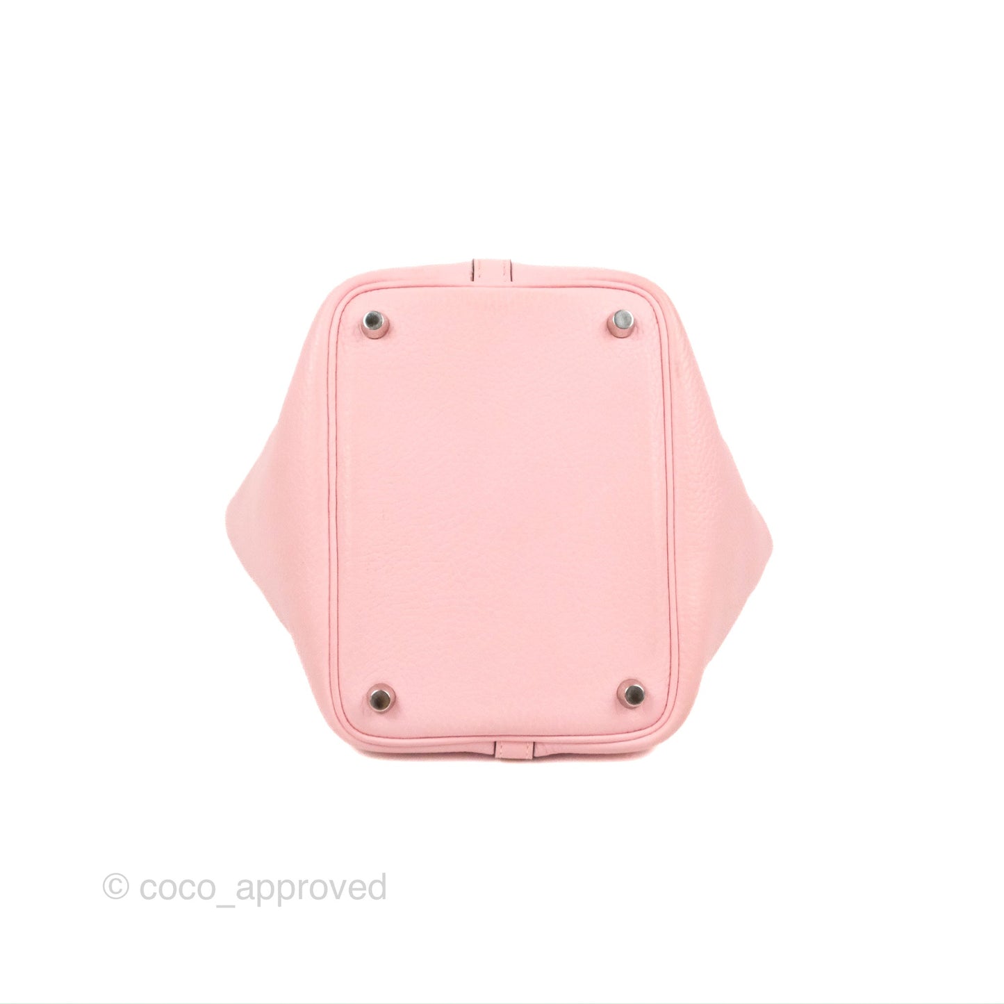 Hermès Picotin Lock 18 Rose Sakura Taurillon Clemence Palladium Hardware