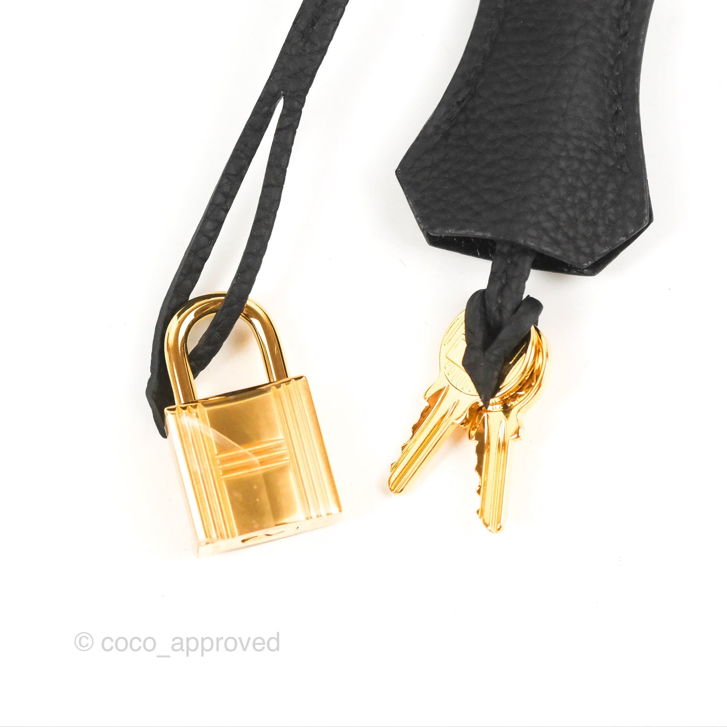 Hermès Birkin 30 Retourne Black Togo Gold Hardware