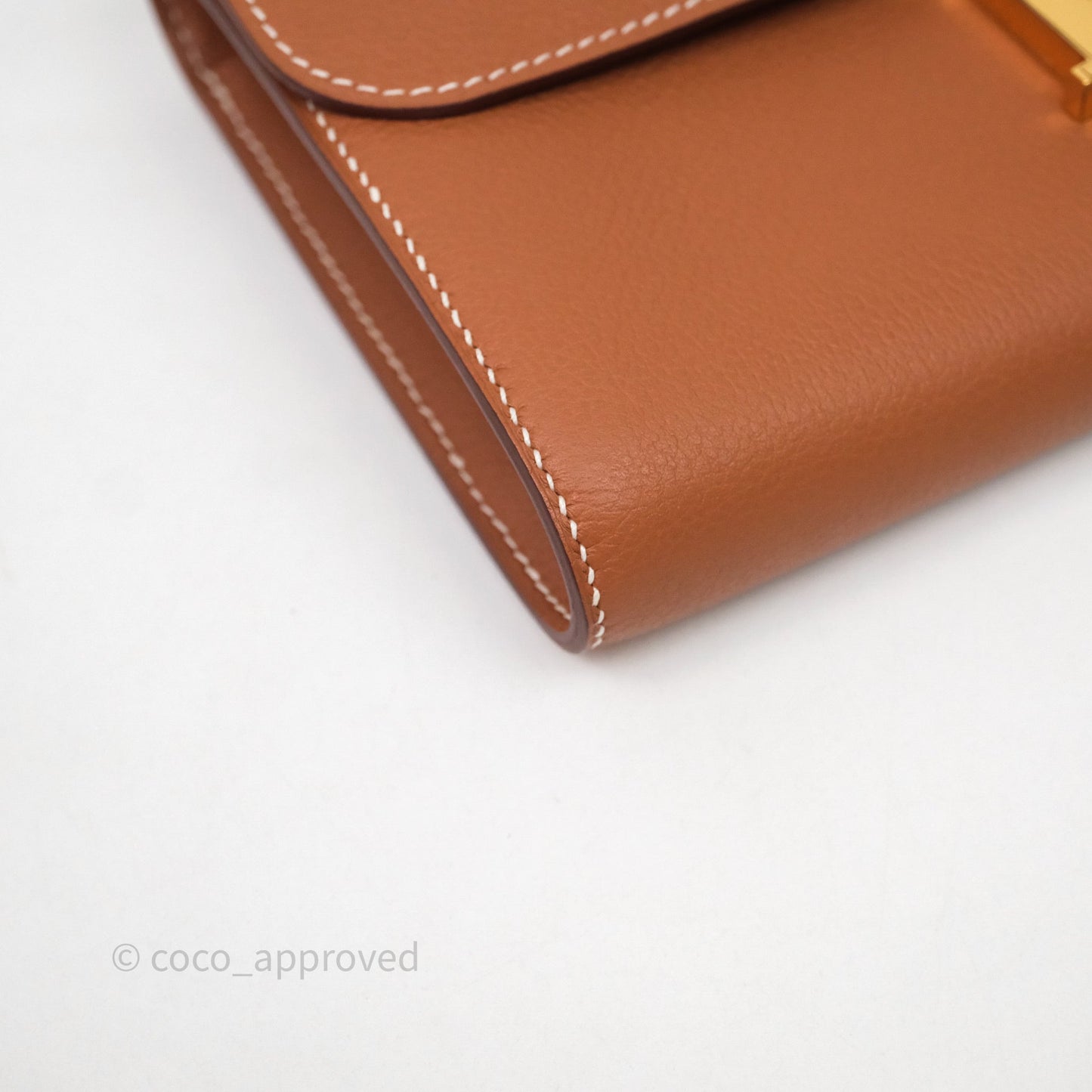 Hermès Constance Long To Go Wallet Gold 37 Evercolor Gold Hardware
