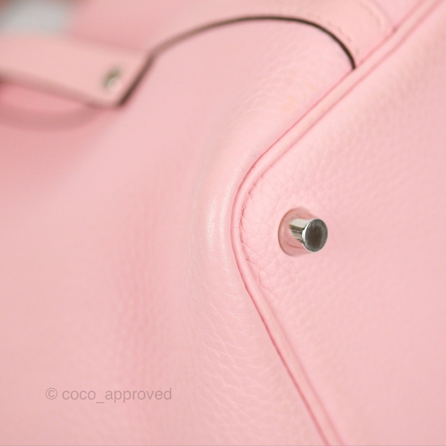 Hermès Picotin Lock 18 Rose Sakura Taurillon Clemence Palladium Hardware