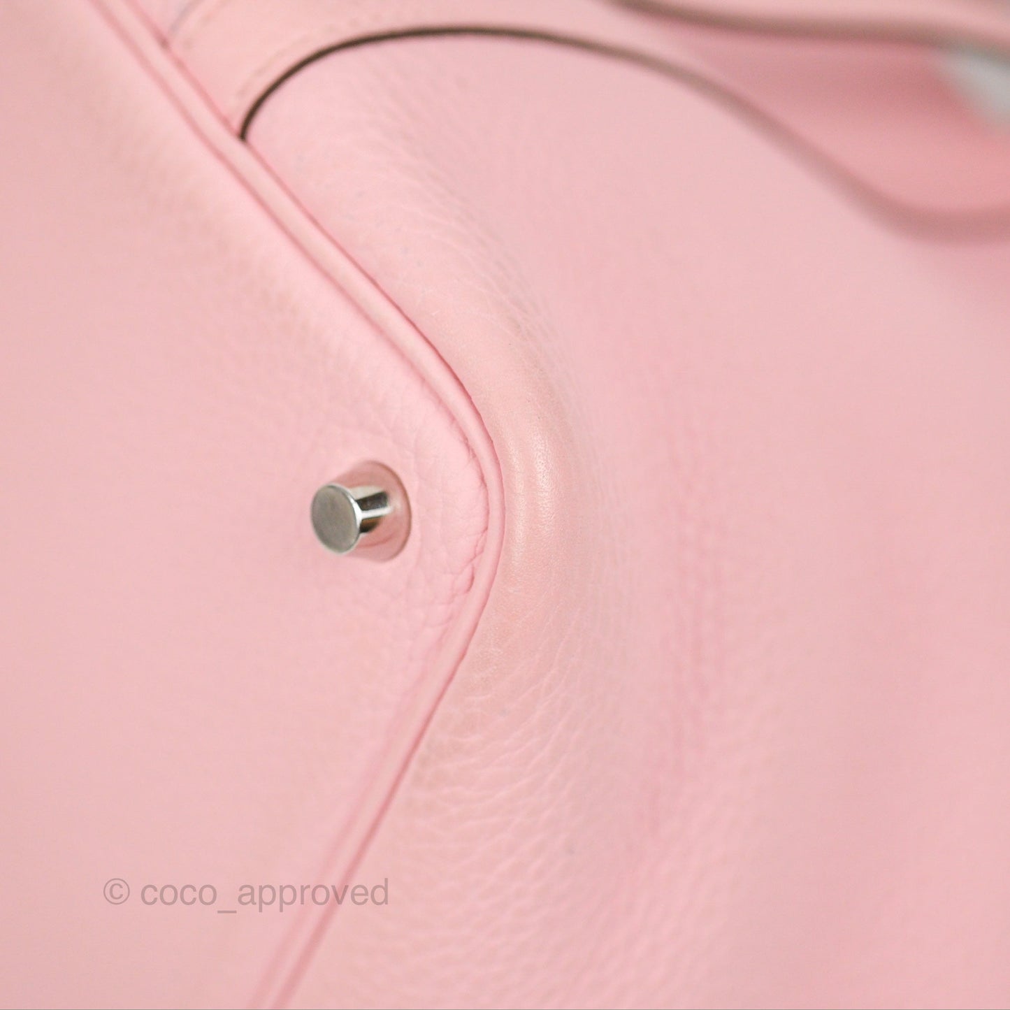 Hermès Picotin Lock 18 Rose Sakura Taurillon Clemence Palladium Hardware