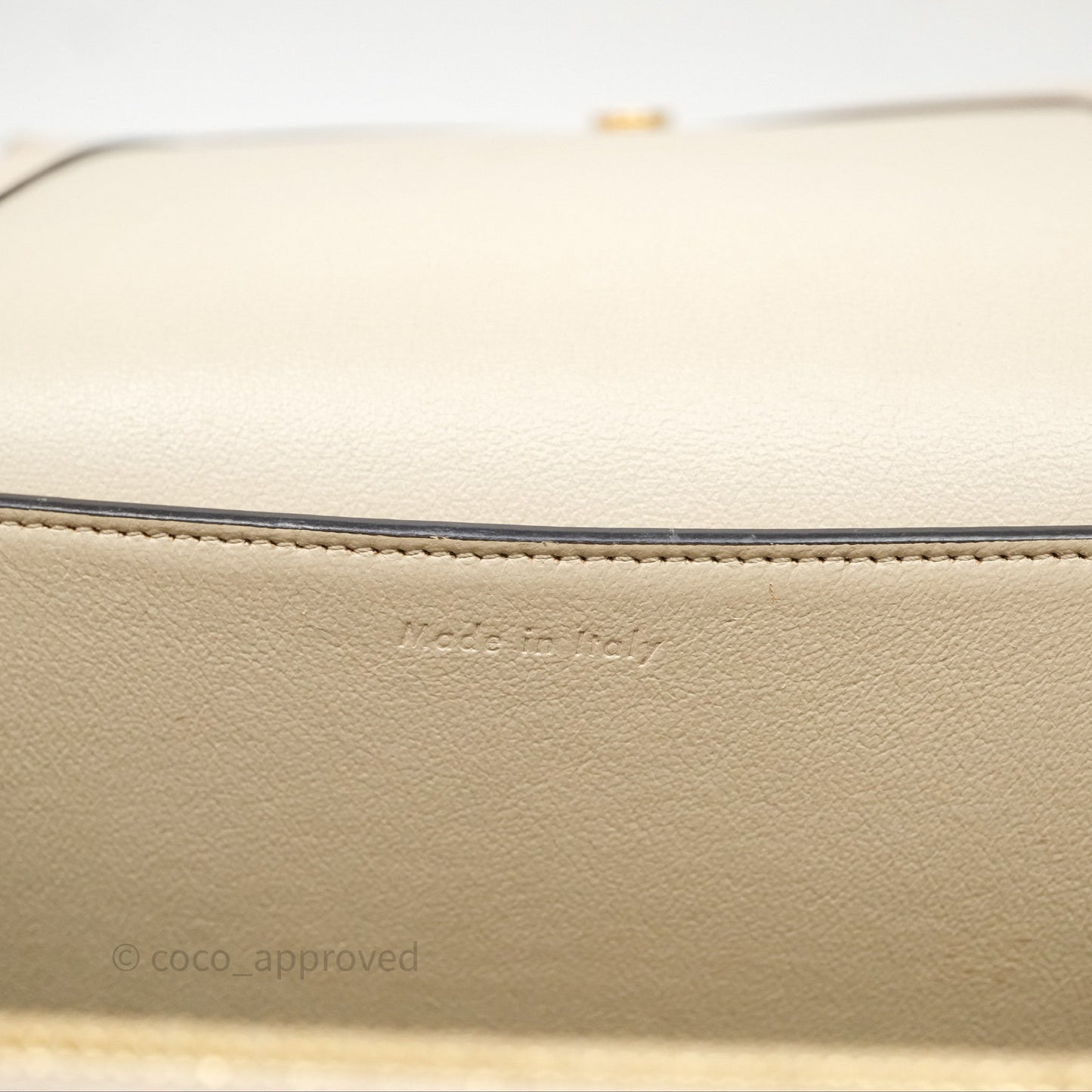 Celine Frame Bag Blue & Optic White