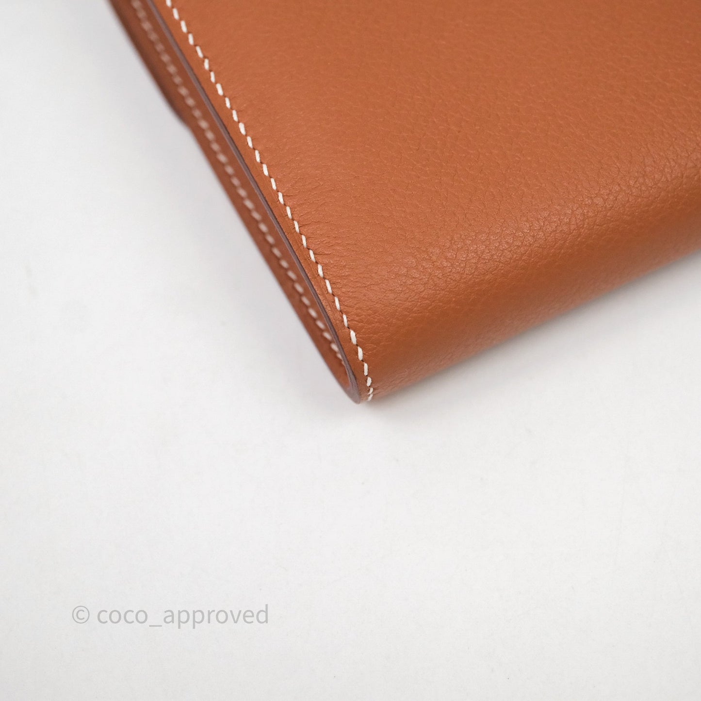 Hermès Constance Long To Go Wallet Gold 37 Evercolor Gold Hardware