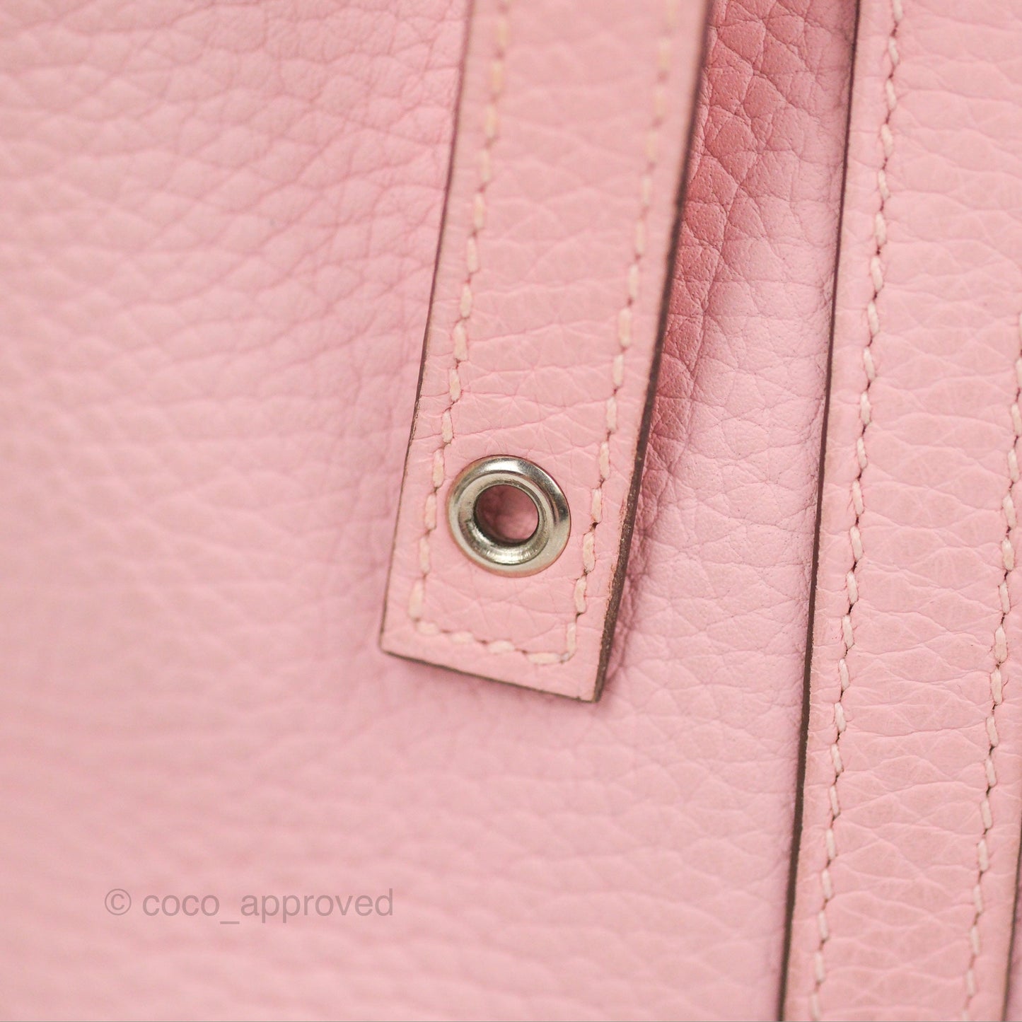 Hermès Picotin Lock 18 Rose Sakura Taurillon Clemence Palladium Hardware