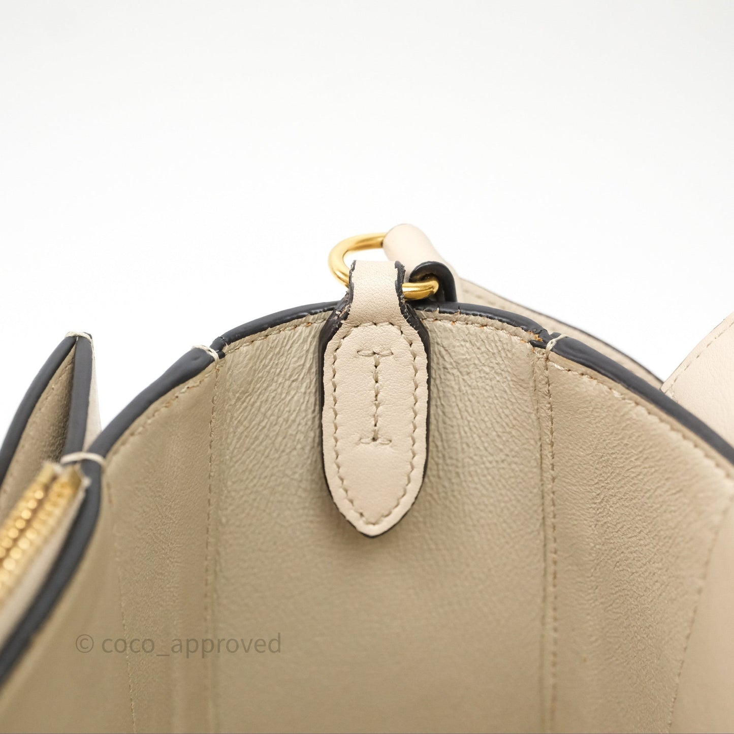 Celine Frame Bag Blue & Optic White