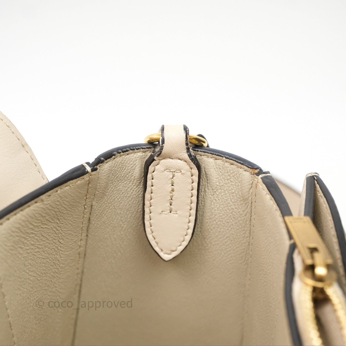 Celine Frame Bag Blue & Optic White