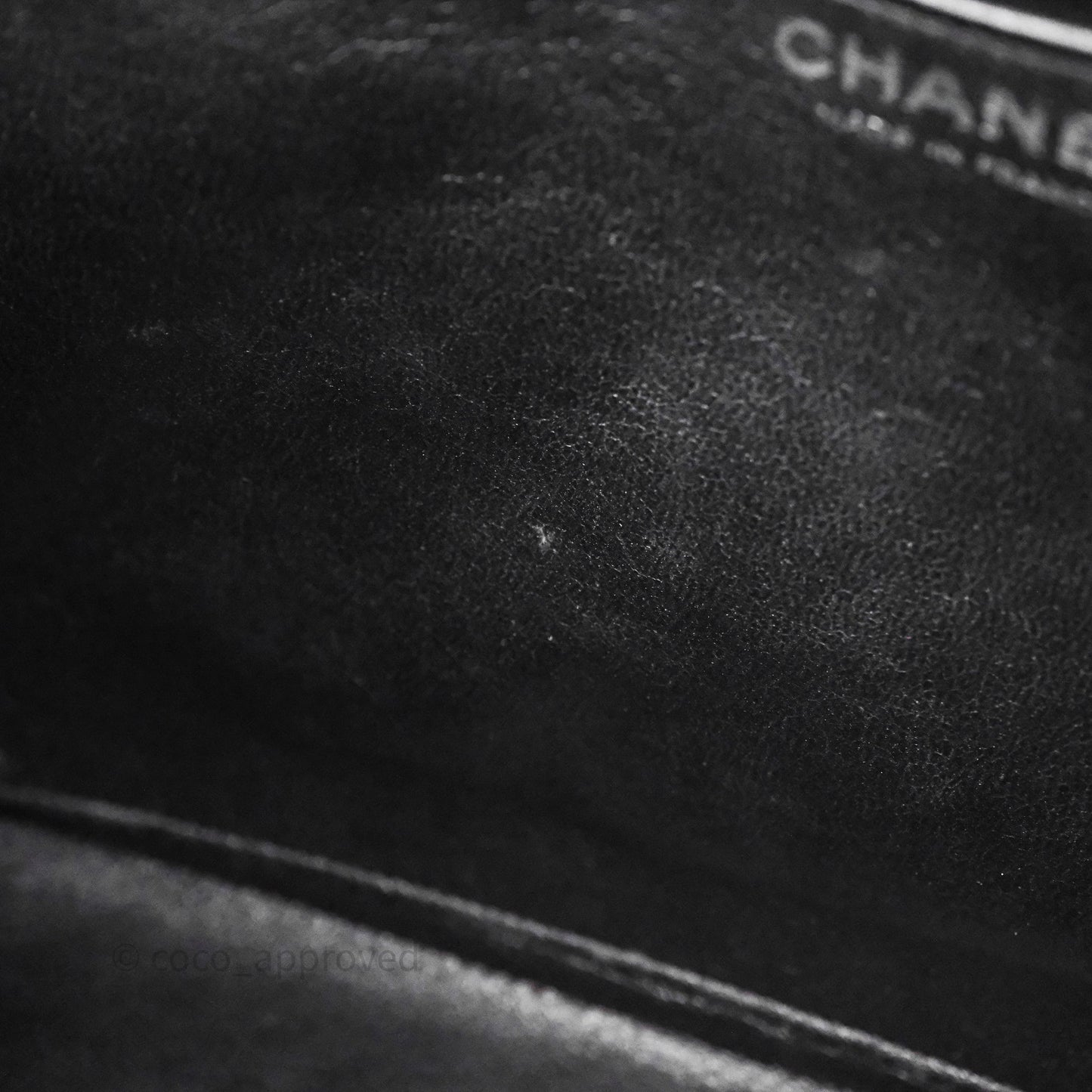 Chanel Jumbo Single Flap Black Caviar Silver Hardware
