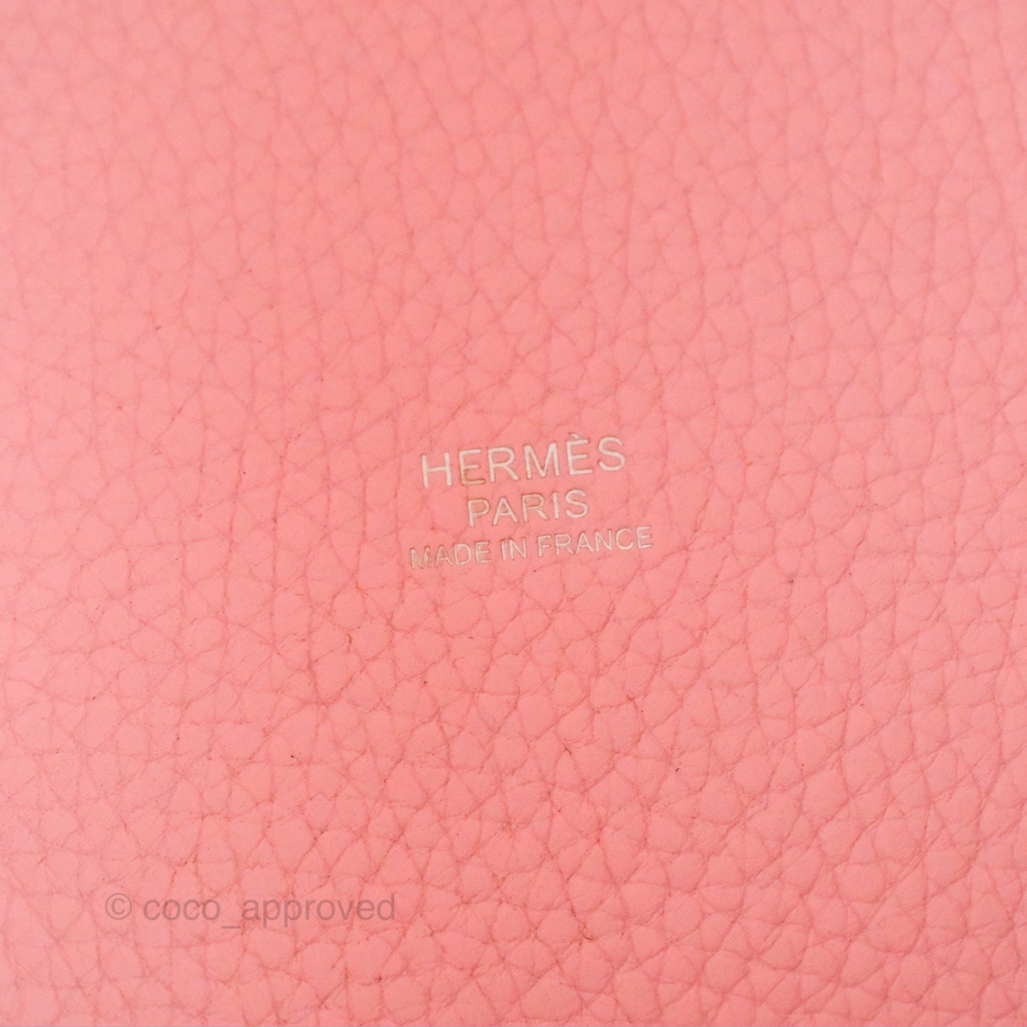 Hermès Picotin Lock 18 Rose Sakura Taurillon Clemence Palladium Hardware