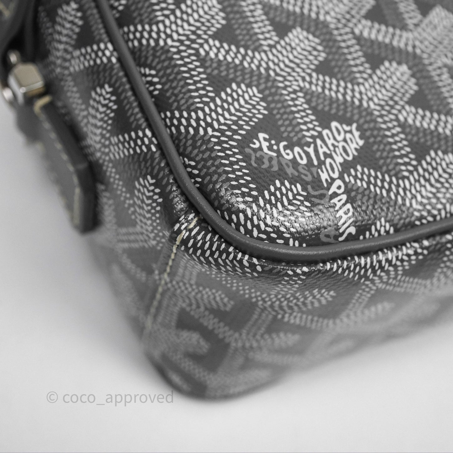Goyard Cap-Vert PM Bag Grey Goyardine
