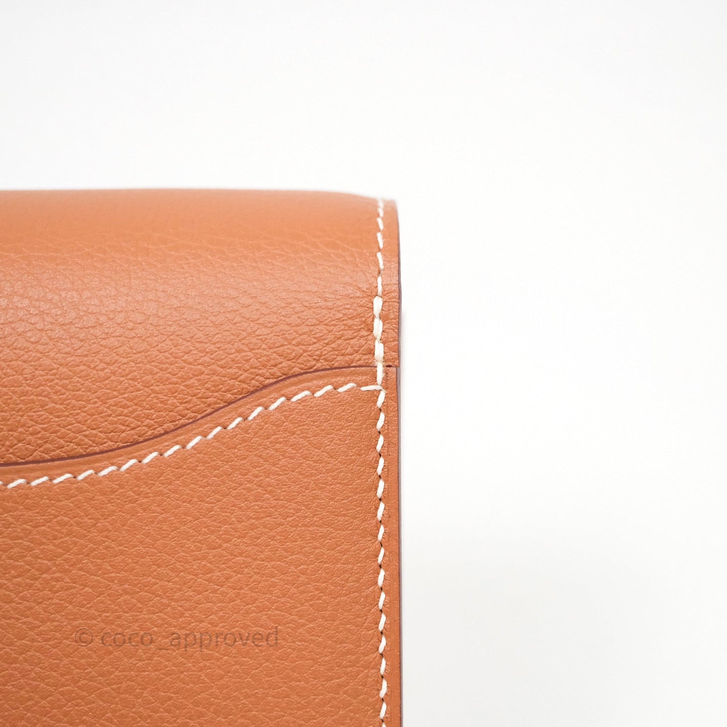 Hermès Constance Long To Go Wallet Gold 37 Evercolor Gold Hardware