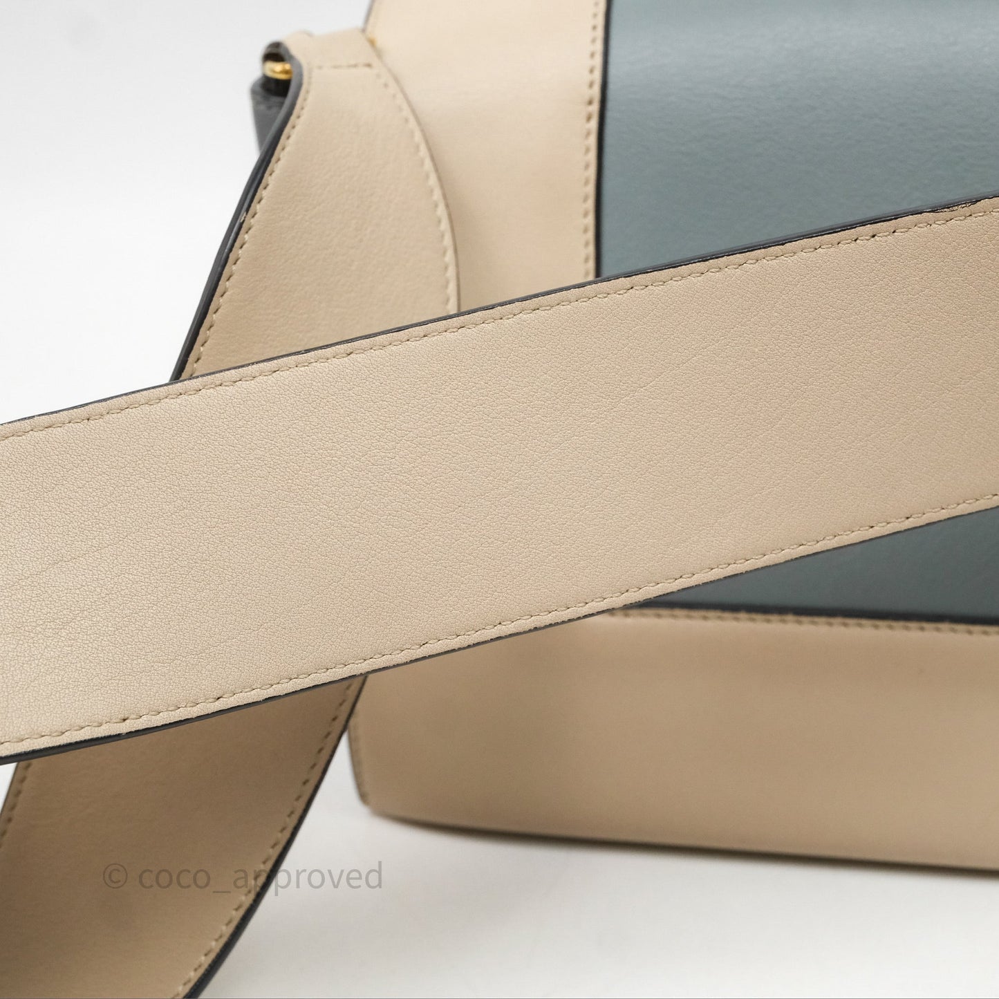 Celine Frame Bag Blue & Optic White