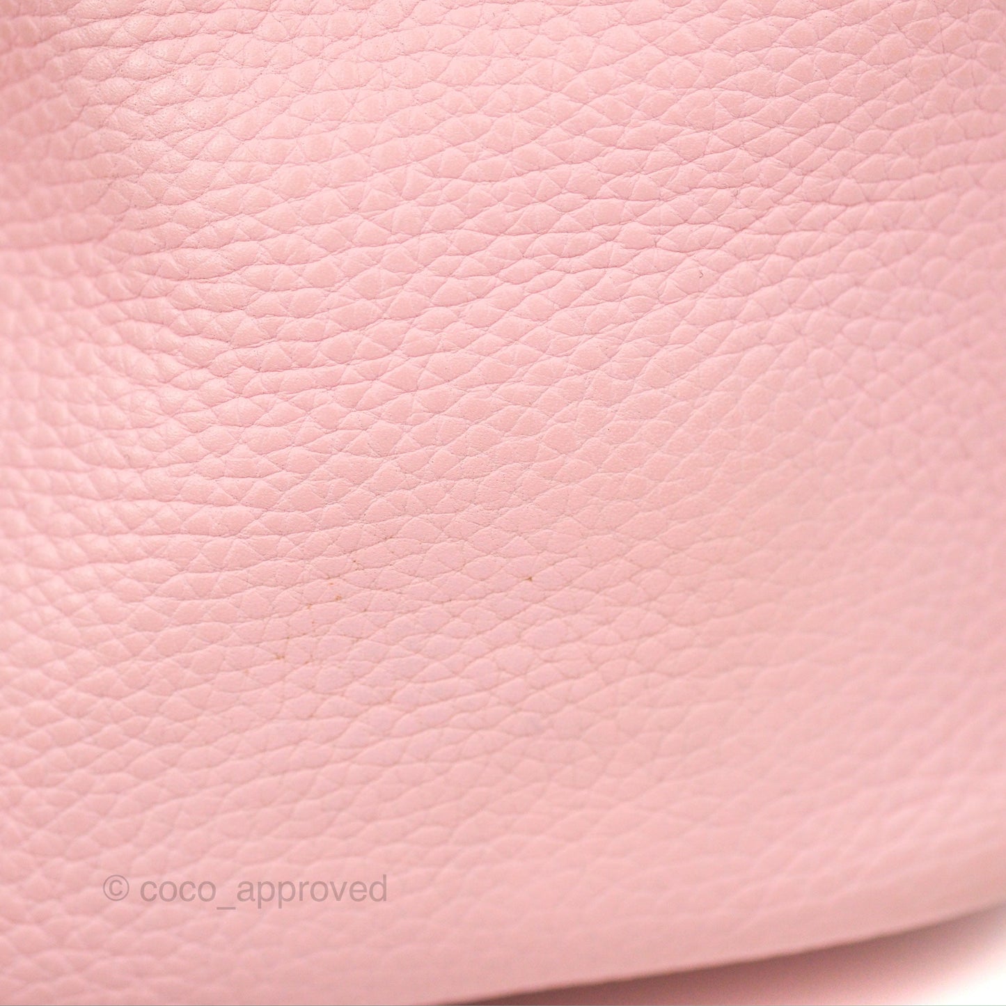 Hermès Picotin Lock 18 Rose Sakura Taurillon Clemence Palladium Hardware
