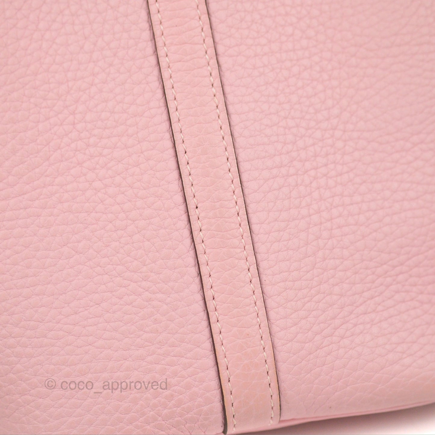 Hermès Picotin Lock 18 Rose Sakura Taurillon Clemence Palladium Hardware