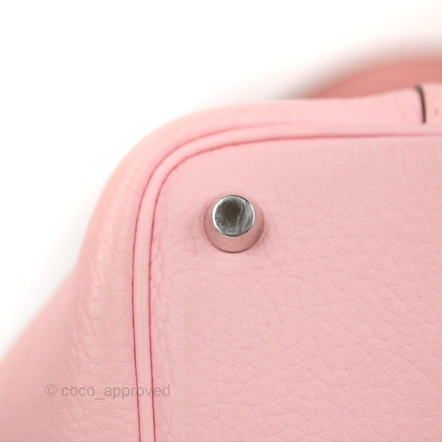 Hermès Picotin Lock 18 Rose Sakura Taurillon Clemence Palladium Hardware