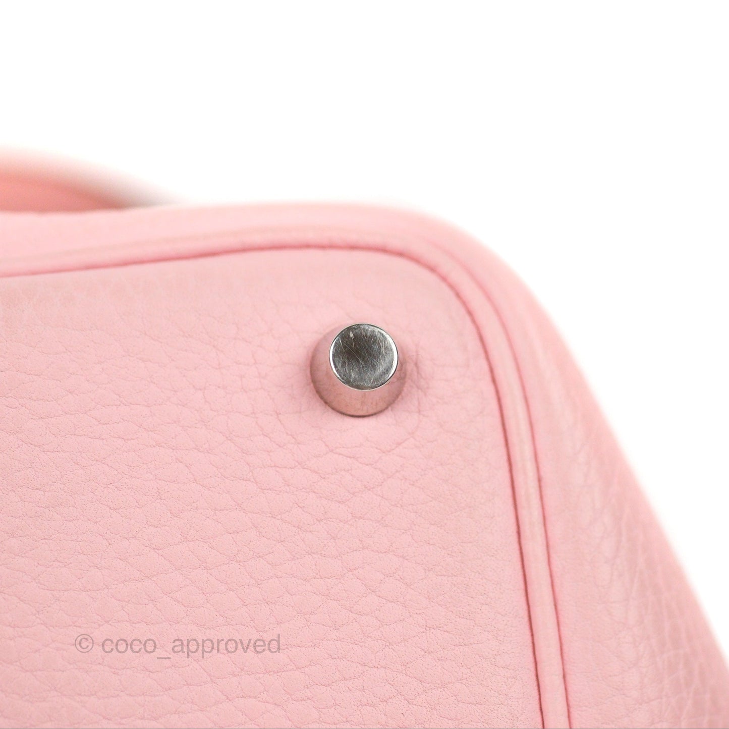 Hermès Picotin Lock 18 Rose Sakura Taurillon Clemence Palladium Hardware