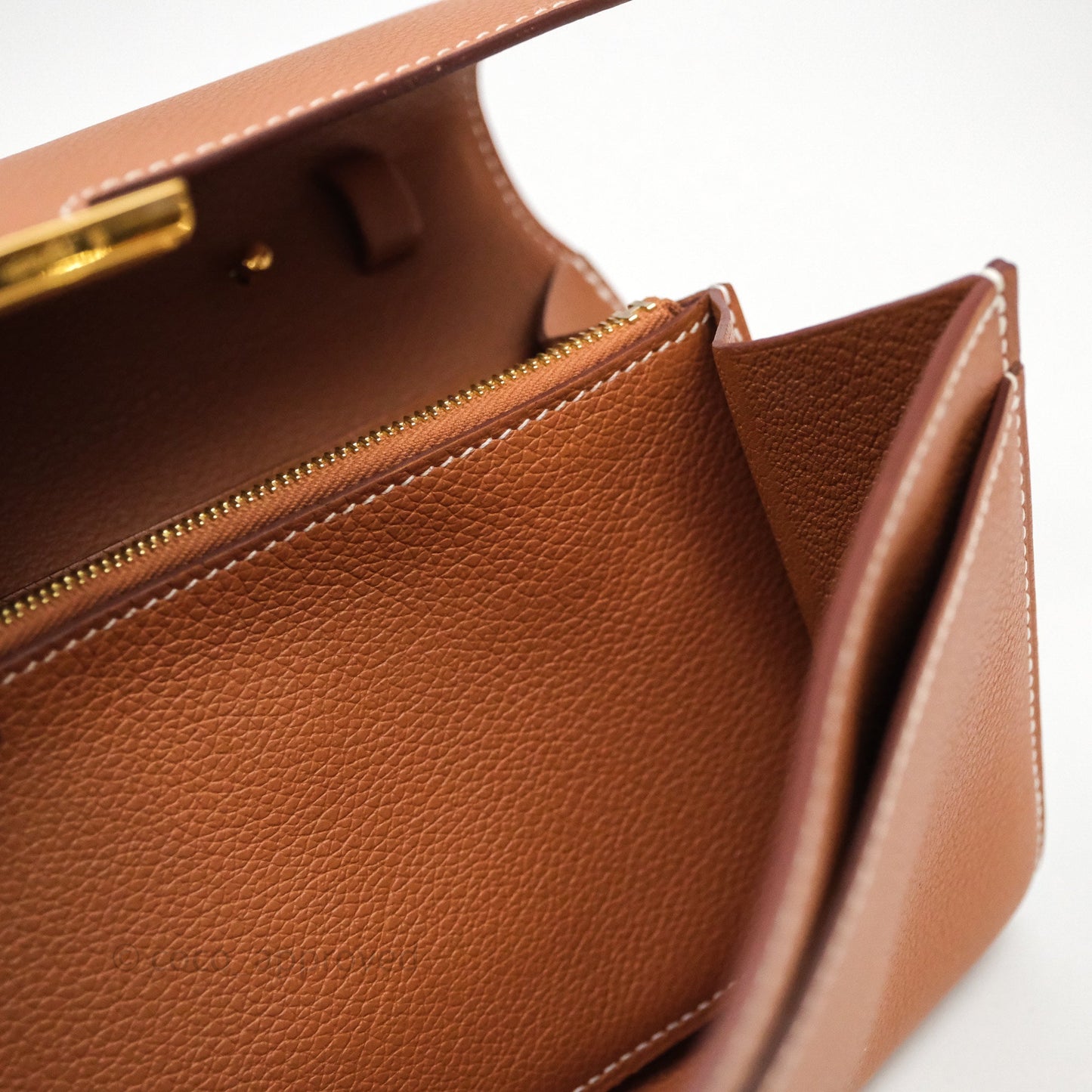 Hermès Constance Long To Go Wallet Gold 37 Evercolor Gold Hardware