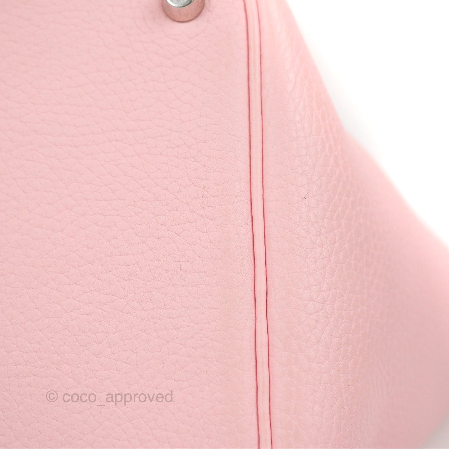 Hermès Picotin Lock 18 Rose Sakura Taurillon Clemence Palladium Hardware
