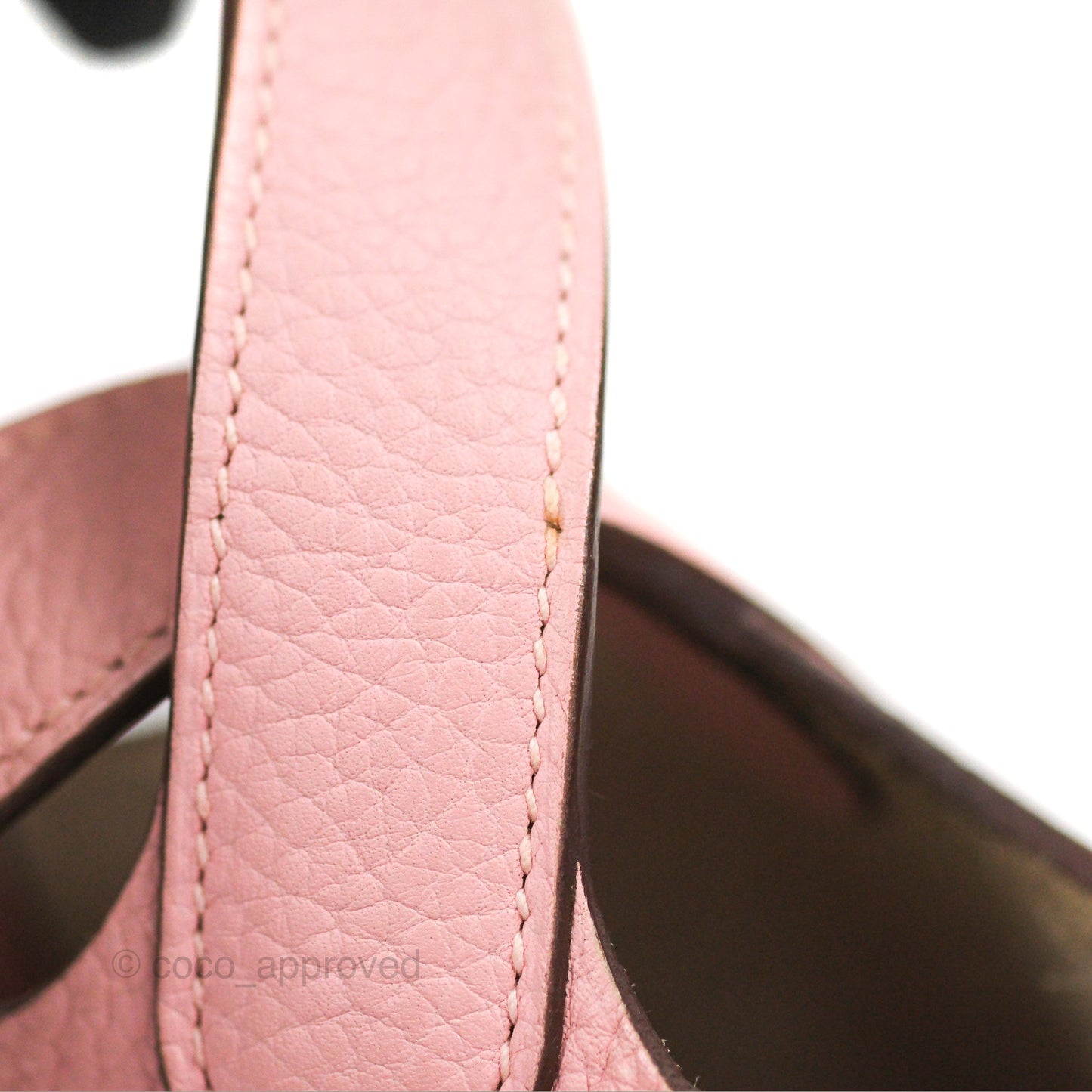 Hermès Picotin Lock 18 Rose Sakura Taurillon Clemence Palladium Hardware