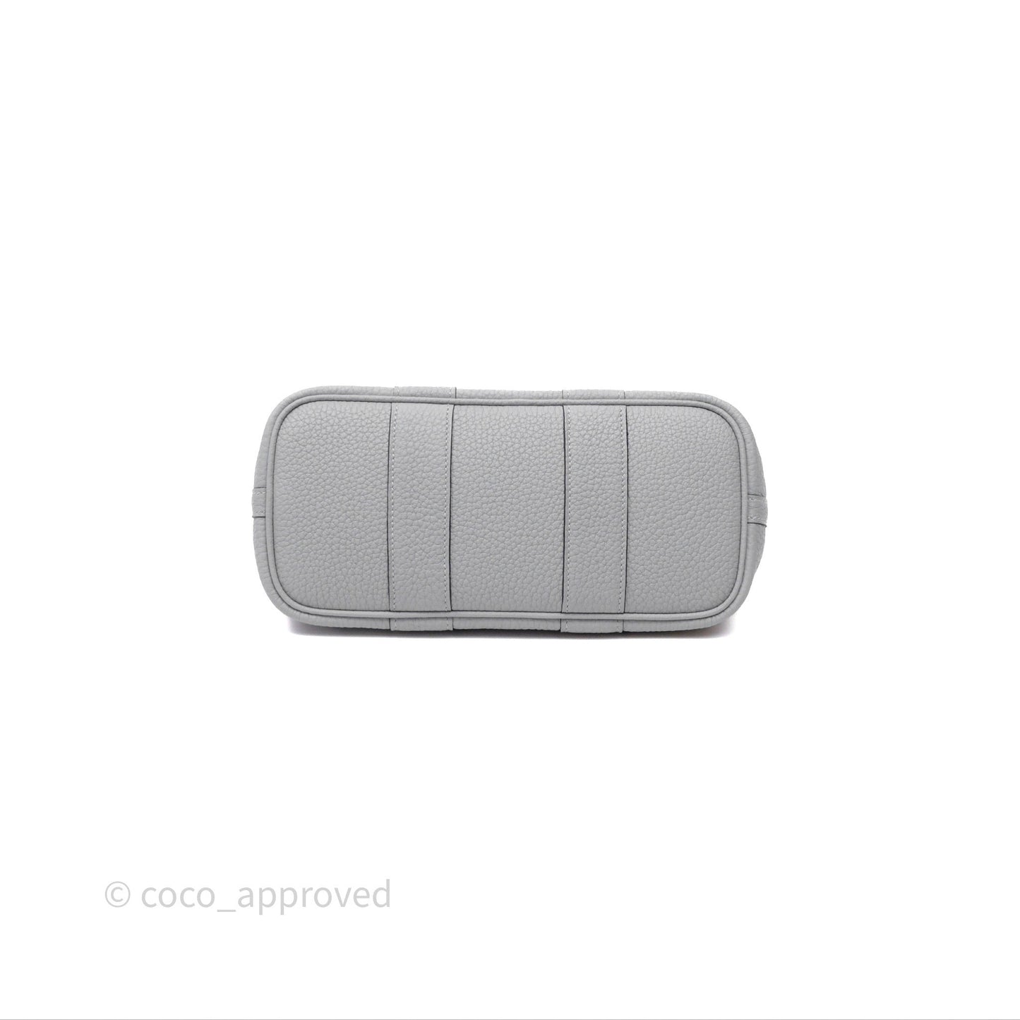 Hermes Neo Garden 23 bag Écru/ 8U Bleu Glacier/ P0 Gris Pantin Palladium Hardware