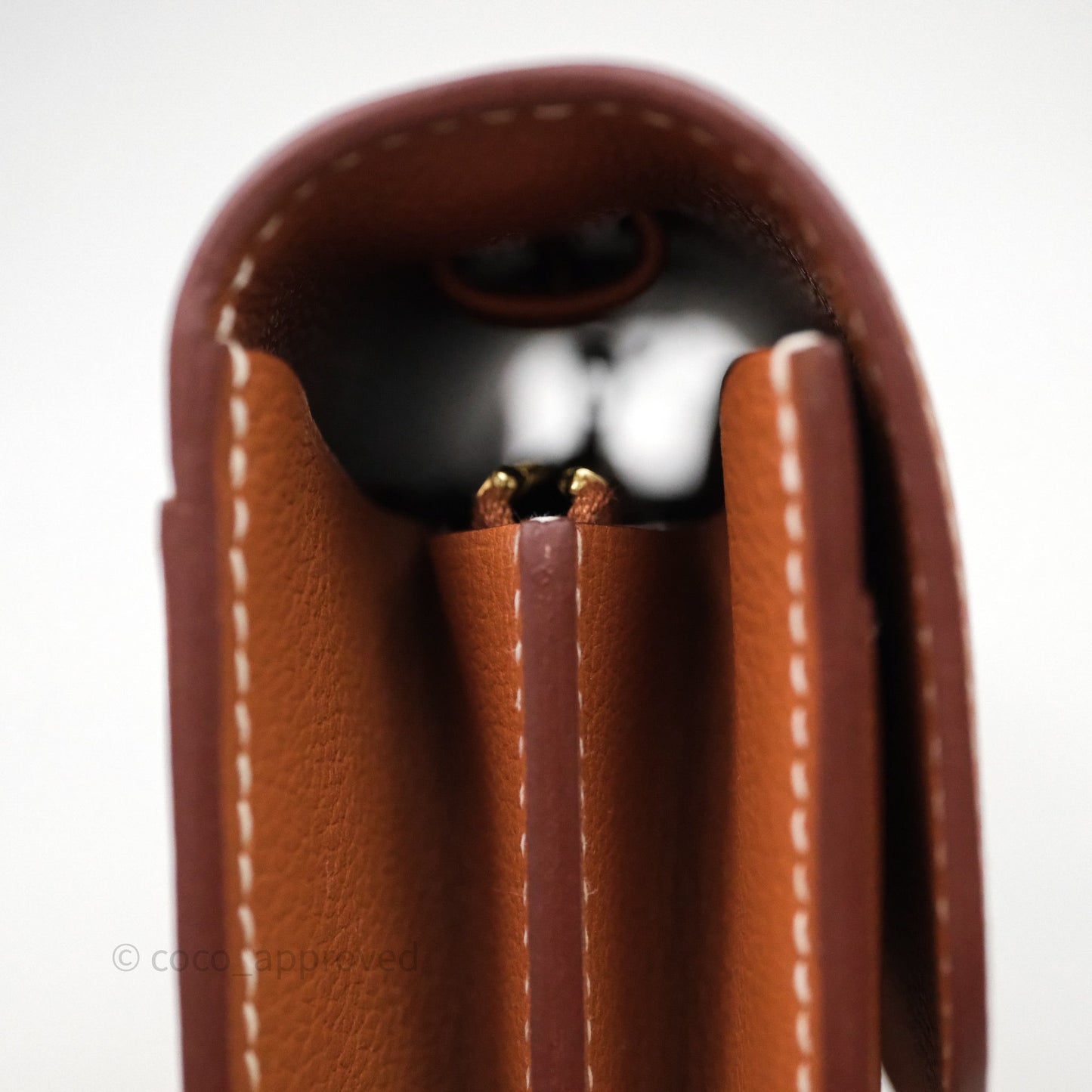 Hermès Constance Long To Go Wallet Gold 37 Evercolor Gold Hardware