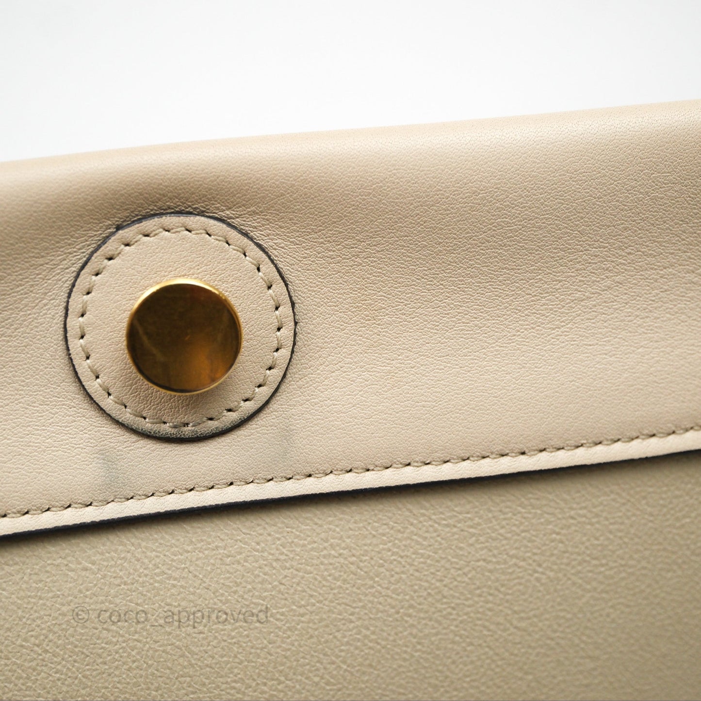 Celine Frame Bag Blue & Optic White
